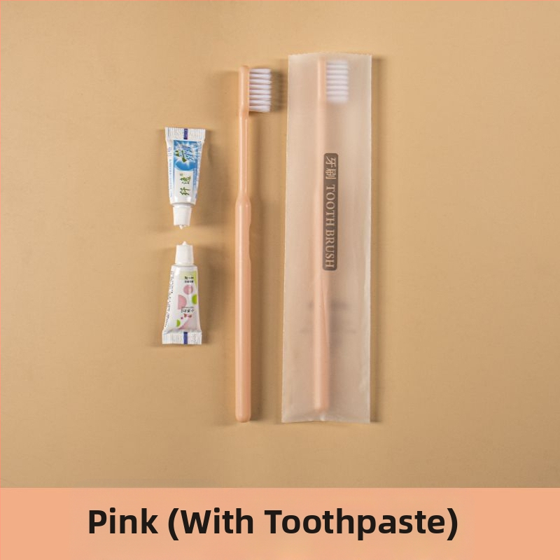 Μίας χρήσης οδοντόβουρτσας σετ για ξενοδοχεία με μαλακές τρίχες; υλικό πλαστικό; μη βιοδιασπώμενο; διάρκεια ζωής 12 μηνών