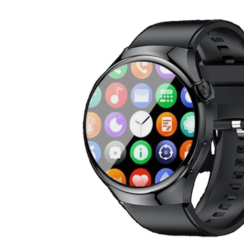 Bluetooth pametni sat s TFT zaslonom, NFC, vodootporan za svakodnevnu upotrebu, kućište od aluminijskog legura i silikonska narukvica