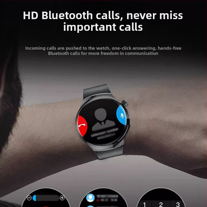 Bluetooth pametni sat s TFT zaslonom, NFC, vodootporan za svakodnevnu upotrebu, kućište od aluminijskog legura i silikonska narukvica