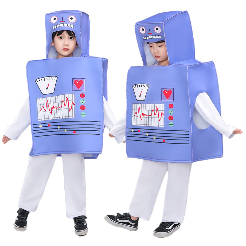 Halloween kostim za djecu – svemirski robot za scensku izvedbu