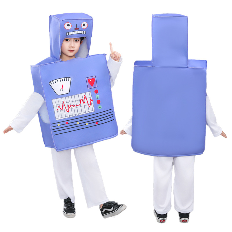 Halloween kostim za djecu – svemirski robot za scensku izvedbu