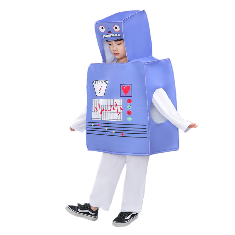 Halloween kostim za djecu – svemirski robot za scensku izvedbu