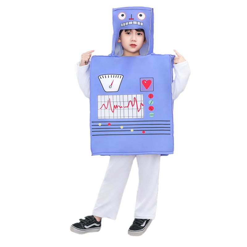 Halloween kostim za djecu – svemirski robot za scensku izvedbu