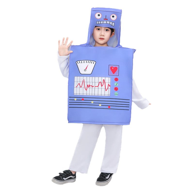 Halloween kostim za djecu – svemirski robot za scensku izvedbu