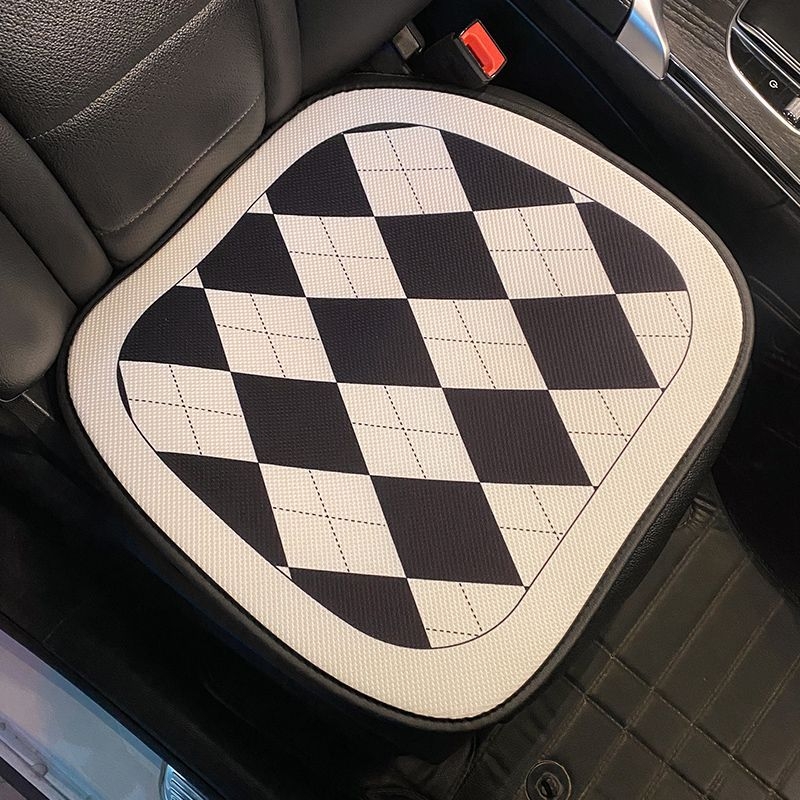 Auto jastuk za sjedenje automobila – sve sezone, prozračan, plosnat vintage stil, punilo od svilenih vlakana, površina od lana