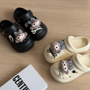 Ženske EVA papuče - prozračne, protuklizna potplat nad 3,5 cm, EVA gornji dio, Designer serija