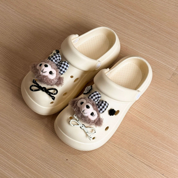 Ženske EVA papuče - prozračne, protuklizna potplat nad 3,5 cm, EVA gornji dio, Designer serija