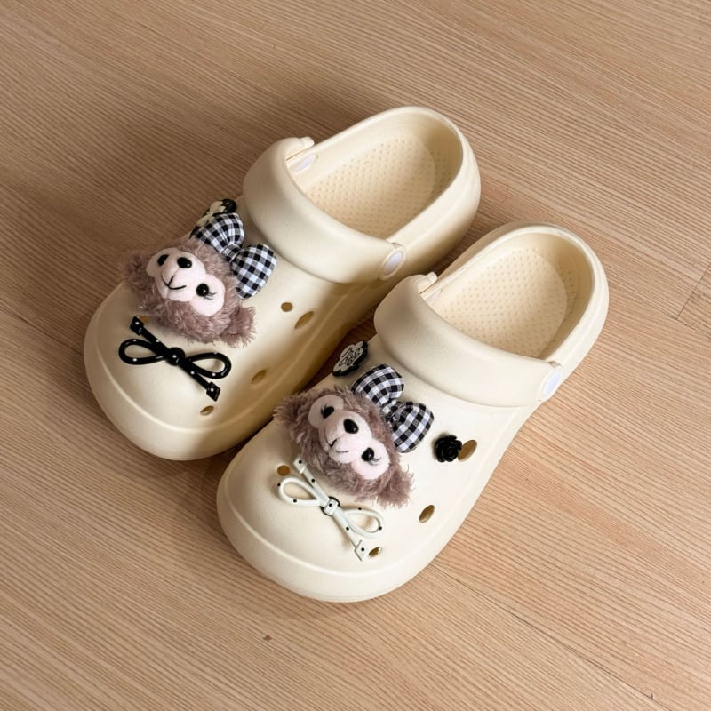 Ženske EVA papuče - prozračne, protuklizna potplat nad 3,5 cm, EVA gornji dio, Designer serija