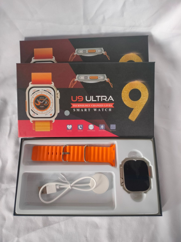 U9 Ultra Smartwatch – Sledovanie srdcového tepu, Meranie krvného tlaku, Sledovanie spánku, Meranie kyslíka v krvi, AMOLED displej