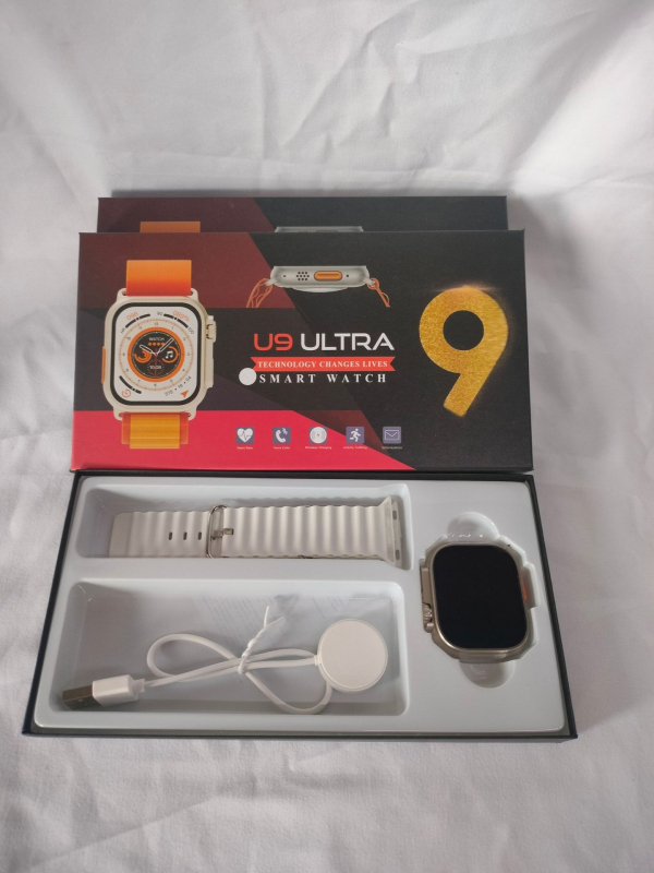 U9 Ultra Smartwatch – Sledovanie srdcového tepu, Meranie krvného tlaku, Sledovanie spánku, Meranie kyslíka v krvi, AMOLED displej