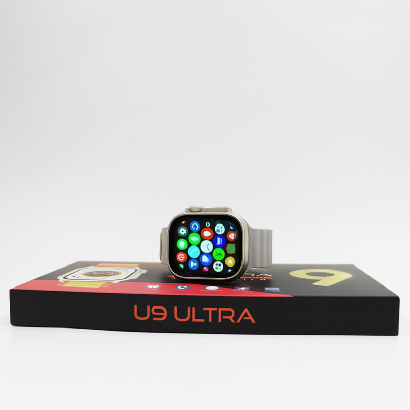 U9 Ultra Smartwatch – Sledovanie srdcového tepu, Meranie krvného tlaku, Sledovanie spánku, Meranie kyslíka v krvi, AMOLED displej
