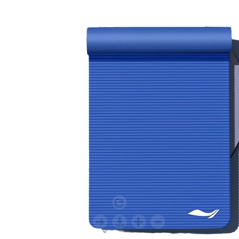 Li Ning jóga matrac edzéshez — EVA, 8 mm, 1 kg, csúszásmentes, széles és vastag kivitel