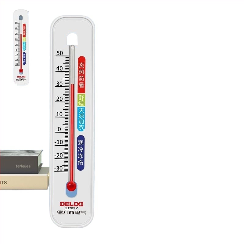 Unutarnji zidni termometar i higrometar, visoko precizan mjerač temperature i vlage za dječju sobu