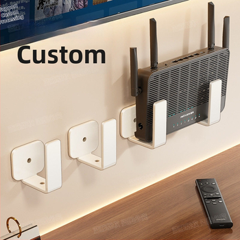 WiFi polica bez bušenja, zidni držač za produžni kabel, nosač za usmjerivač i set-top box