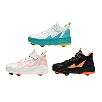 Guipishi Dječje Tenisice za Trčanje s Dvostrukim PU Kotačima — Unisex