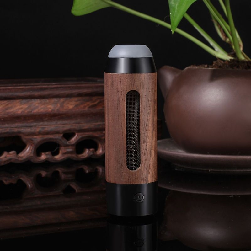 Autós hamutartó - rózsafából, újrahasználható, tároló funkcióval, Kaiqiu