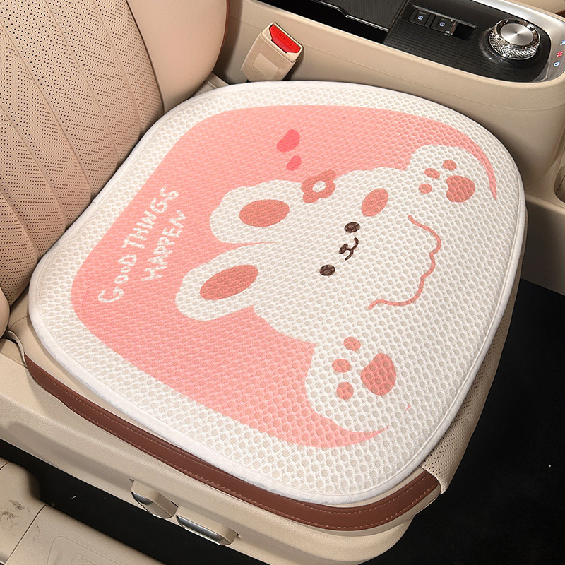 Autóülés párna, karikatúra stílus, Ice Silk felület, szivacs töltet, szellőzés, négy évszakos