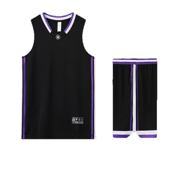 Kosárlabda mez személyre szabott logóval, gyorsan száradó, ujj nélküli, kerek nyakú, laza szabás, 100% poliészter