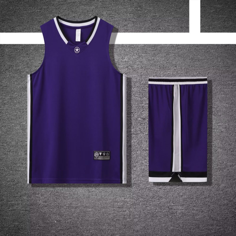 Kosárlabda mez személyre szabott logóval, gyorsan száradó, ujj nélküli, kerek nyakú, laza szabás, 100% poliészter