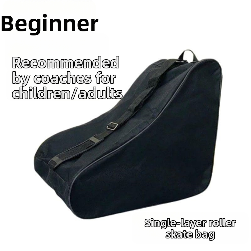 Rucsac pentru patine cu role - Qiaofeng, impermeabil, material Oxford, unisex, pentru sporturi în aer liber, primăvara 2025