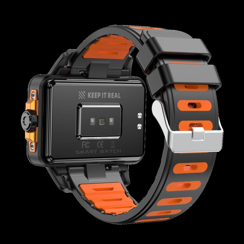 Έξυπνο ρολόι S666 με βηματομετρητή, δυναμικό ρυθμό καρδιάς, αυτόματη παρακολούθηση όλη την ημέρα, συμβατό με Android, διάρκεια μπαταρίας 7–14 ημερών