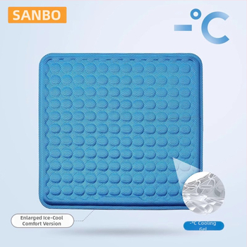 Automobilový vankúš na sedadlo s chladivým gélom na leto, priedušná sieťovina, jednodielny dizajn, univerzálne použitie, značka Follow the Way