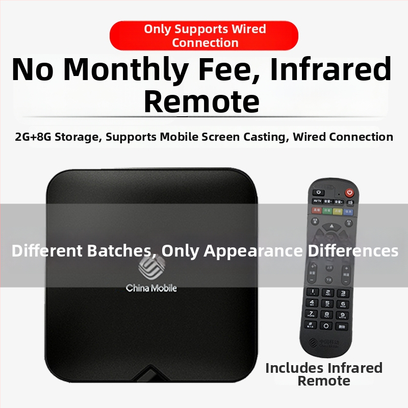 TV Box 4K s Wi‑Fi, TF slot, Bluetooth diaľkové ovládanie, 16GB úložisko