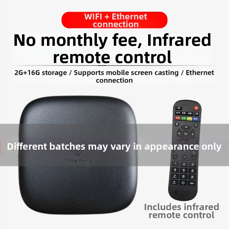 TV Box 4K s Wi‑Fi, TF slot, Bluetooth diaľkové ovládanie, 16GB úložisko