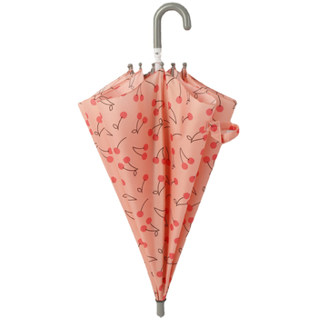 Παιδική ομπρέλα με μακριά λαβή, στυλ κινουμένων σχεδίων/ιαπωνικό στυλ, 8 ραβδών, πολυεστέρας 190T, χειροκίνητο άνοιγμα/κλείσιμο, διπλής χρήσης ήλιος-βροχή