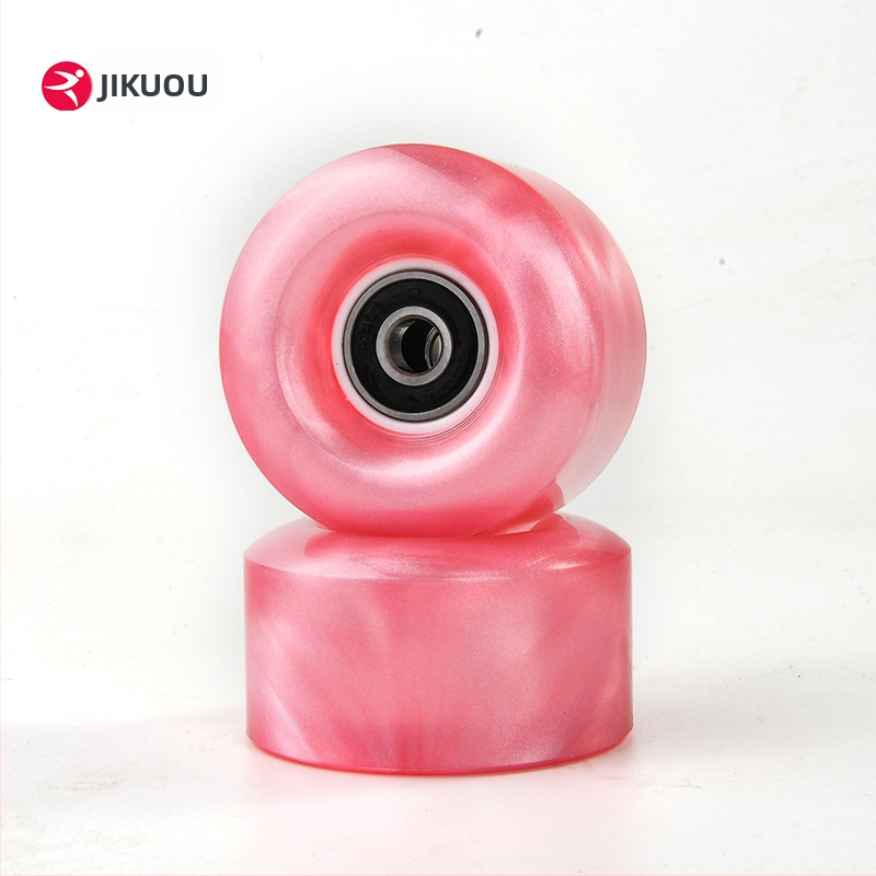 Kolesá na kolieskové korčule - dvojradové PU kolieska, pre dospelých