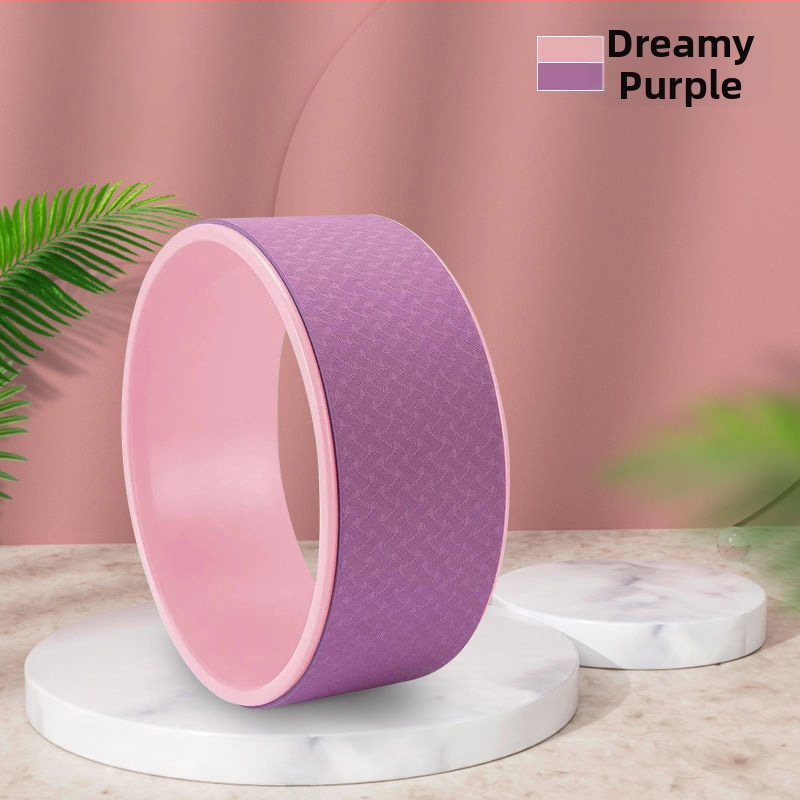 Jóga koleso s otvoreným chrbtom na pretiahnutie chrbta – pre začiatočníkov, fitness vybavenie, PP materiál, značka Shaking of the Ground