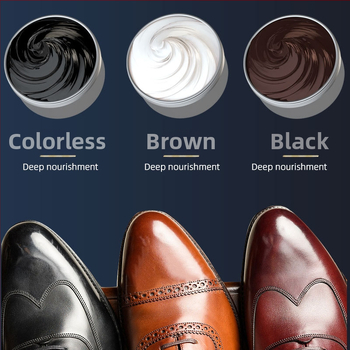 Polirka za obuće s lanolinom za pravu kožu – vodootporna, njega kože, deodoriranje, otporno na habanje, prilagodljivo postupanje