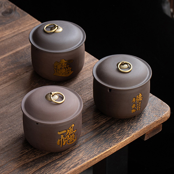 Hamutartó fedővel, szélálló, retro kínai stílusú kerámia, multifunkcionális