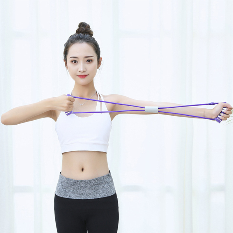 Joga uže i rastezanje traka – latex, joga pomoć od Yoga Ring za kućni fitness