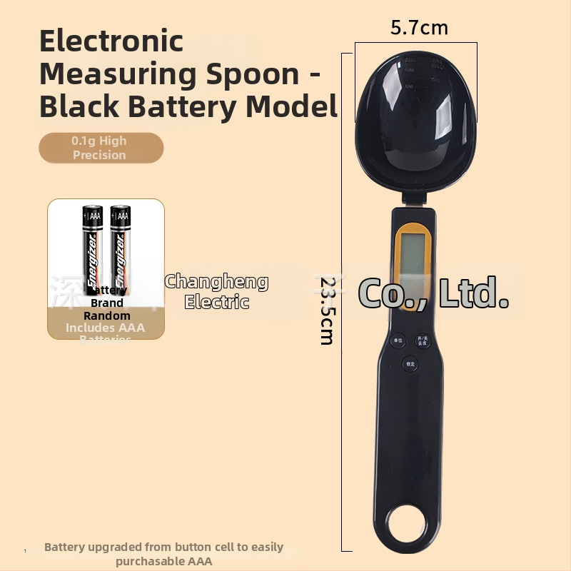 Spoon scale - μικρή ηλεκτρονική ζυγαριά κουζίνας με χωρητικότητα 500 g, ηλεκτρονική μέτρηση, τροφοδοσία μπαταρίας/φόρτιση
