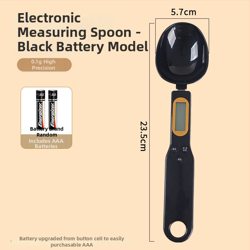 Spoon scale - μικρή ηλεκτρονική ζυγαριά κουζίνας με χωρητικότητα 500 g, ηλεκτρονική μέτρηση, τροφοδοσία μπαταρίας/φόρτιση