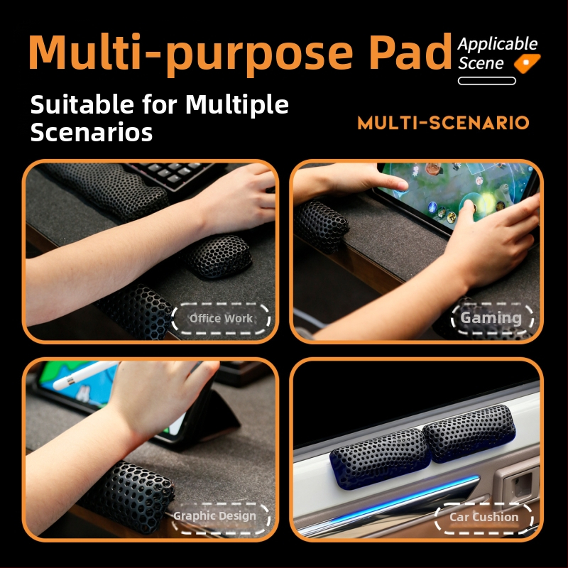 Μαξιλαράκι καρπού, Μοντέλο 020-1, Ευέλικτη φωτοευαισθητή ρητίνη, 30 g, Γραφείο