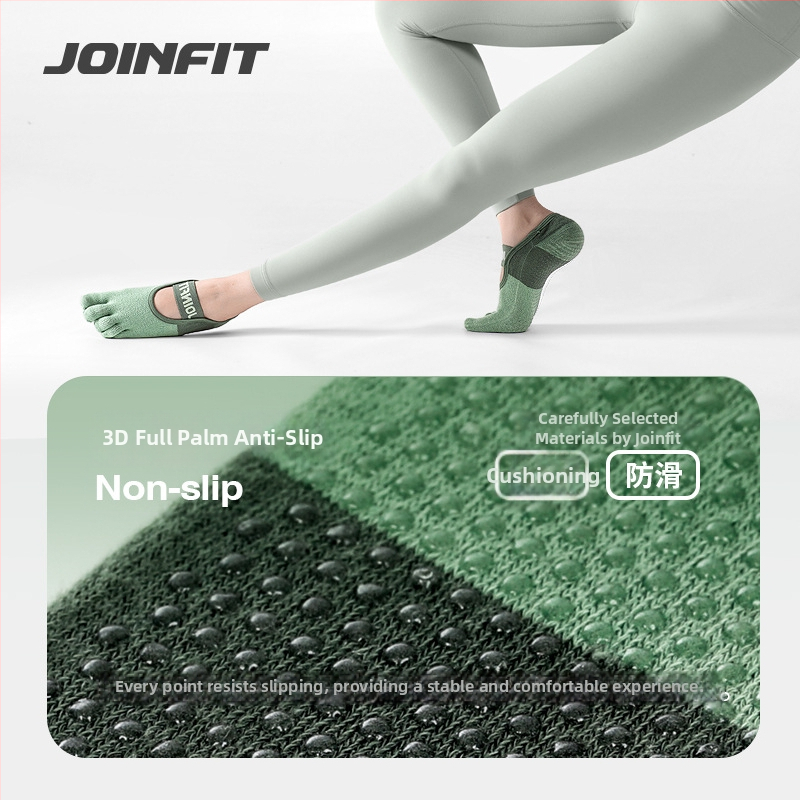 Jie yingfei joga čarape – protuklizne, pet prstiju, za unutarnji trening