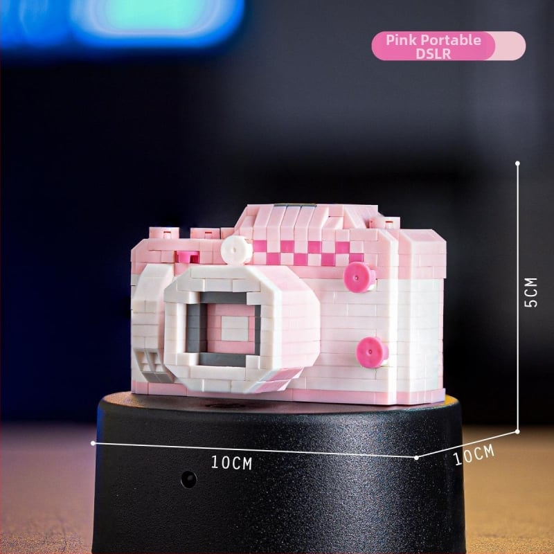 LEGO-kompatibil retro háztartási készülékek építőblokkokból álló készlet, ABS műanyag, 400–800 darab, 2 kg, 7–14 éveseknek