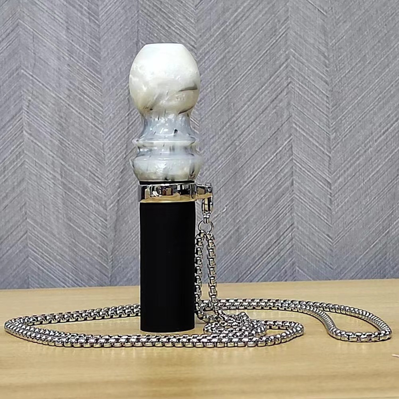 Metalne usne za vodnu nargilu s željeznim lancem – ponovno upotrebljivi osobni držač, arapskog stila dodaci za vodnu nargilu