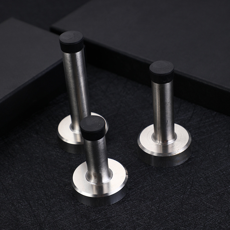 Nerđavi čelik – gornji vrata stopper, produženi dizajn, montaža na zid, završna obrada žičanim uzorkom, ručni pogon