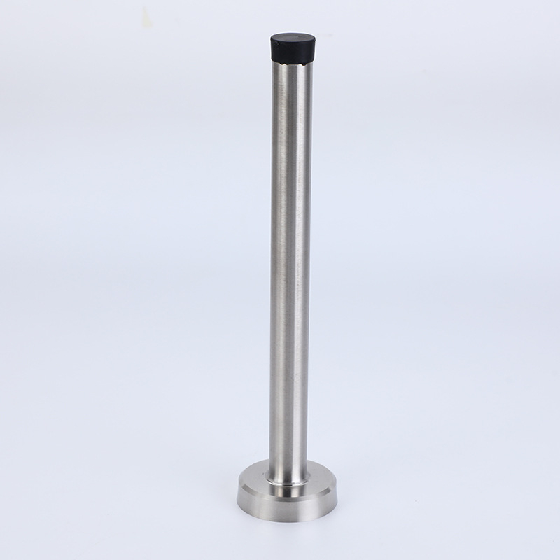 Nerđavi čelik – gornji vrata stopper, produženi dizajn, montaža na zid, završna obrada žičanim uzorkom, ručni pogon