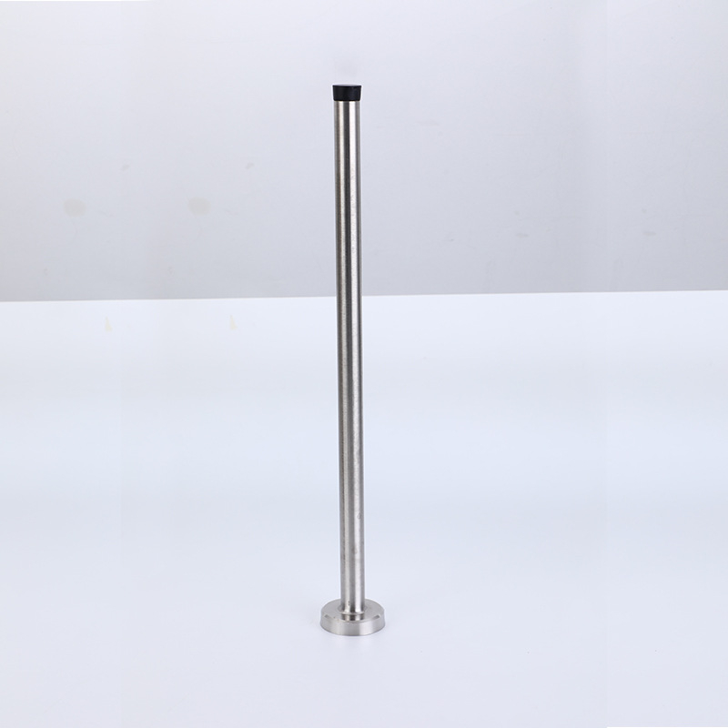 Nerđavi čelik – gornji vrata stopper, produženi dizajn, montaža na zid, završna obrada žičanim uzorkom, ručni pogon