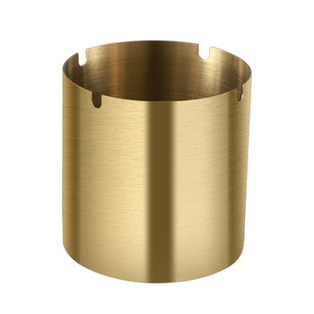 Scrumieră din oțel inoxidabil, stil Light Luxury, imprimare logo și personalizare, ambalaj 100 bucăți