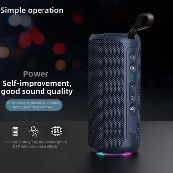 X8Pro difuzor Bluetooth portabil pentru exterior cu IPX6, 20W, baterie 6000mAh, Bluetooth 5.0, răspuns în frecvență 40 Hz–20 kHz