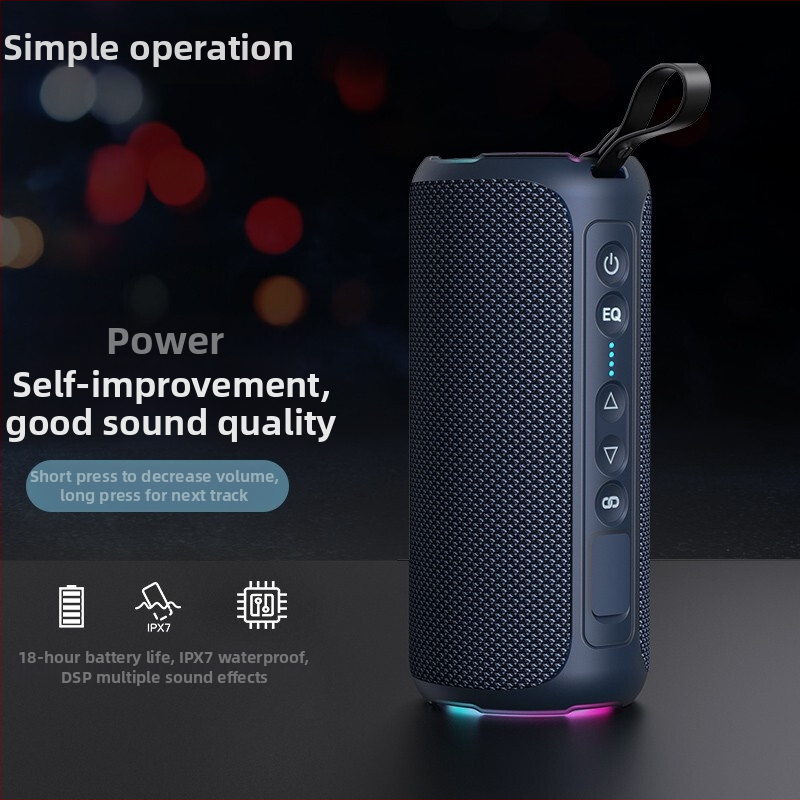 X8Pro difuzor Bluetooth portabil pentru exterior cu IPX6, 20W, baterie 6000mAh, Bluetooth 5.0, răspuns în frecvență 40 Hz–20 kHz