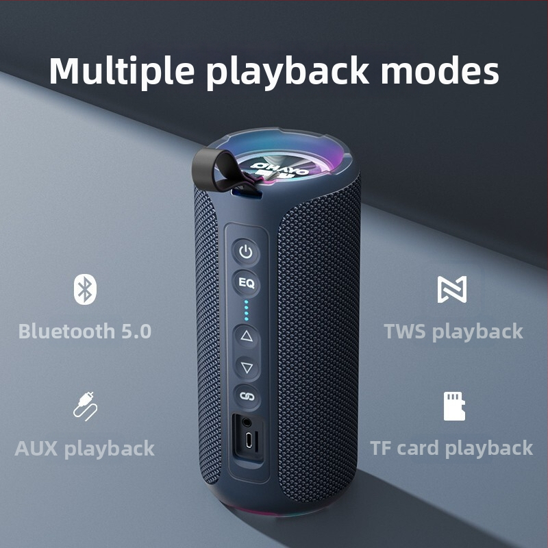 X8Pro difuzor Bluetooth portabil pentru exterior cu IPX6, 20W, baterie 6000mAh, Bluetooth 5.0, răspuns în frecvență 40 Hz–20 kHz