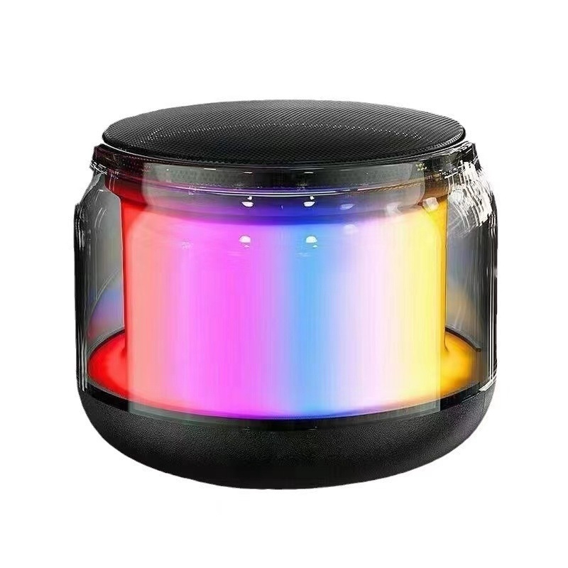 S100 mini boxă Bluetooth cu iluminare RGB, Bluetooth 5.0, 100 Hz–20 kHz, 3W, SNR ≥70 dB, baterie încorporată