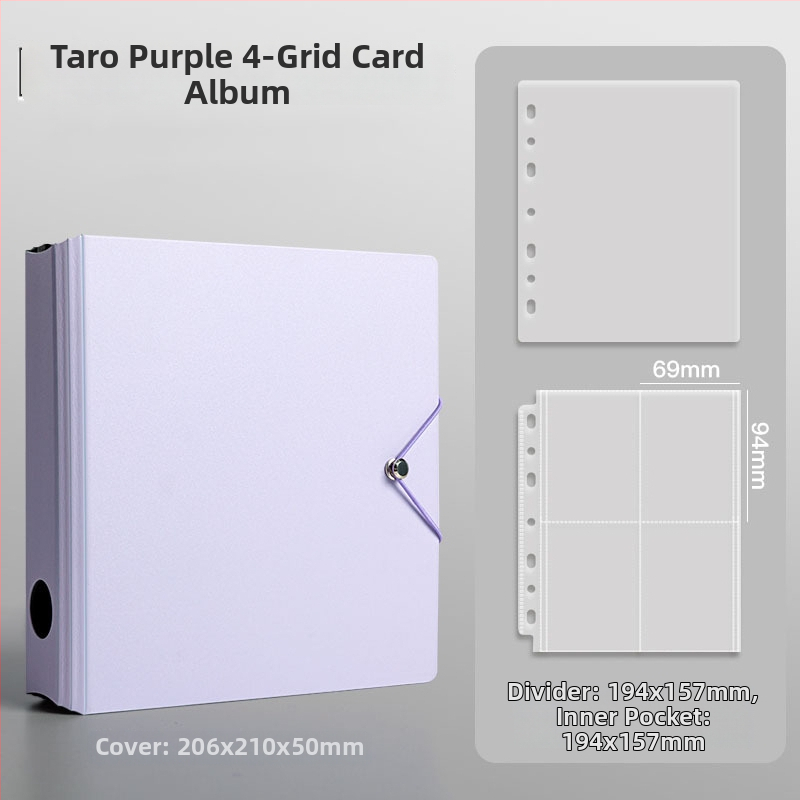 Four Seasons album na kartičky hviezd, voľná listová väzba, PP obal, spiralové viazanie, 50 strán