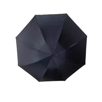 Reklám tri-fold összecsukható esernyő, 8 bordával, 190T anyag, kézi nyitás, logó nyomtatva, UPF > 50